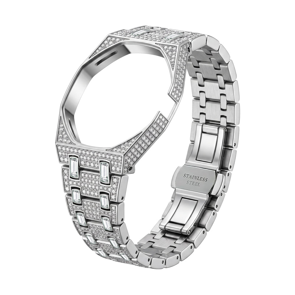 {
"Bling Jewelrys": "Royal Oak Pop Exklusives Biokeramik-Gehäuse & Biokeramik-Armband mit Vollbesatz"
}