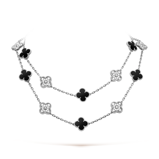 {
  "Bling Jewelrys": "Bling Jewelry",
  "CLOVER 20 MOTIFS ONYX DIAMOND SILVER": "KLEEBLATT 20 MOTIVE ONYX DIAMANT SILBER"
}