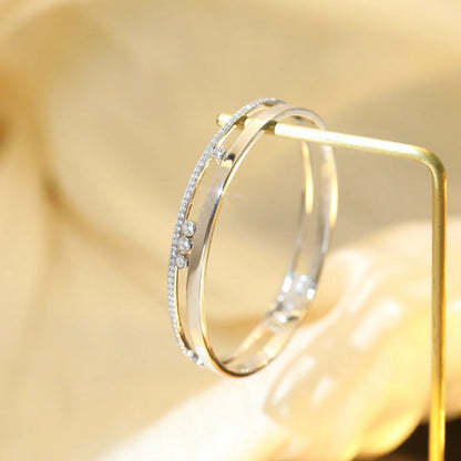 [Bling Jewelry] Move Romane Diamant-Armreif