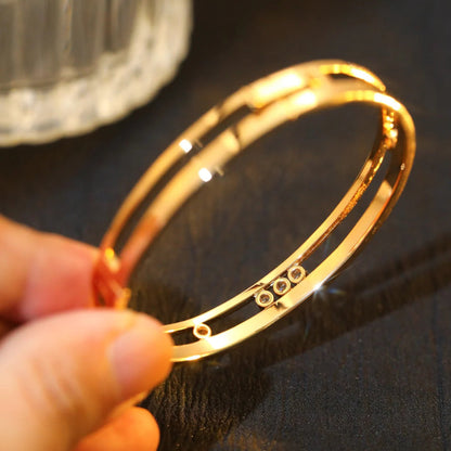 [Bling Jewelry] Move Romane Diamant-Armreif