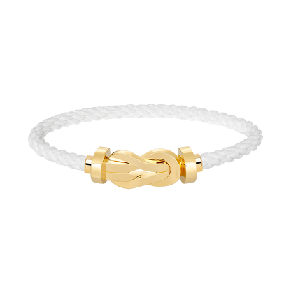 [Bling Jewelrys ]CHANCE LARGE 8 FIGURE BUCKLE NO DIAMOND BRACELET GOLD