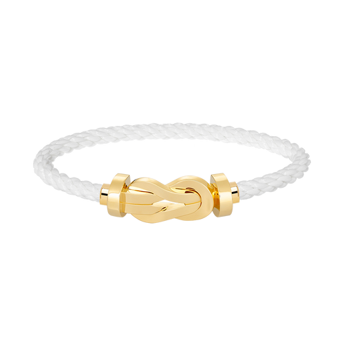 [Bling Jewelrys ]CHANCE LARGE 8 FIGURE BUCKLE NO DIAMOND BRACELET GOLD