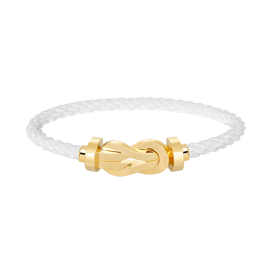 [Bling Jewelrys ]CHANCE LARGE 8 FIGURE BUCKLE NO DIAMOND BRACELET GOLD