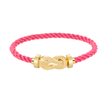 [Bling Jewelrys ]CHANCE LARGE 8 FIGURE BUCKLE NO DIAMOND BRACELET GOLD