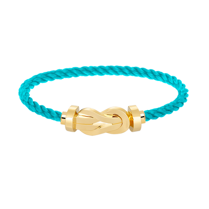 [Bling Jewelrys ]CHANCE LARGE 8 FIGURE BUCKLE NO DIAMOND BRACELET GOLD