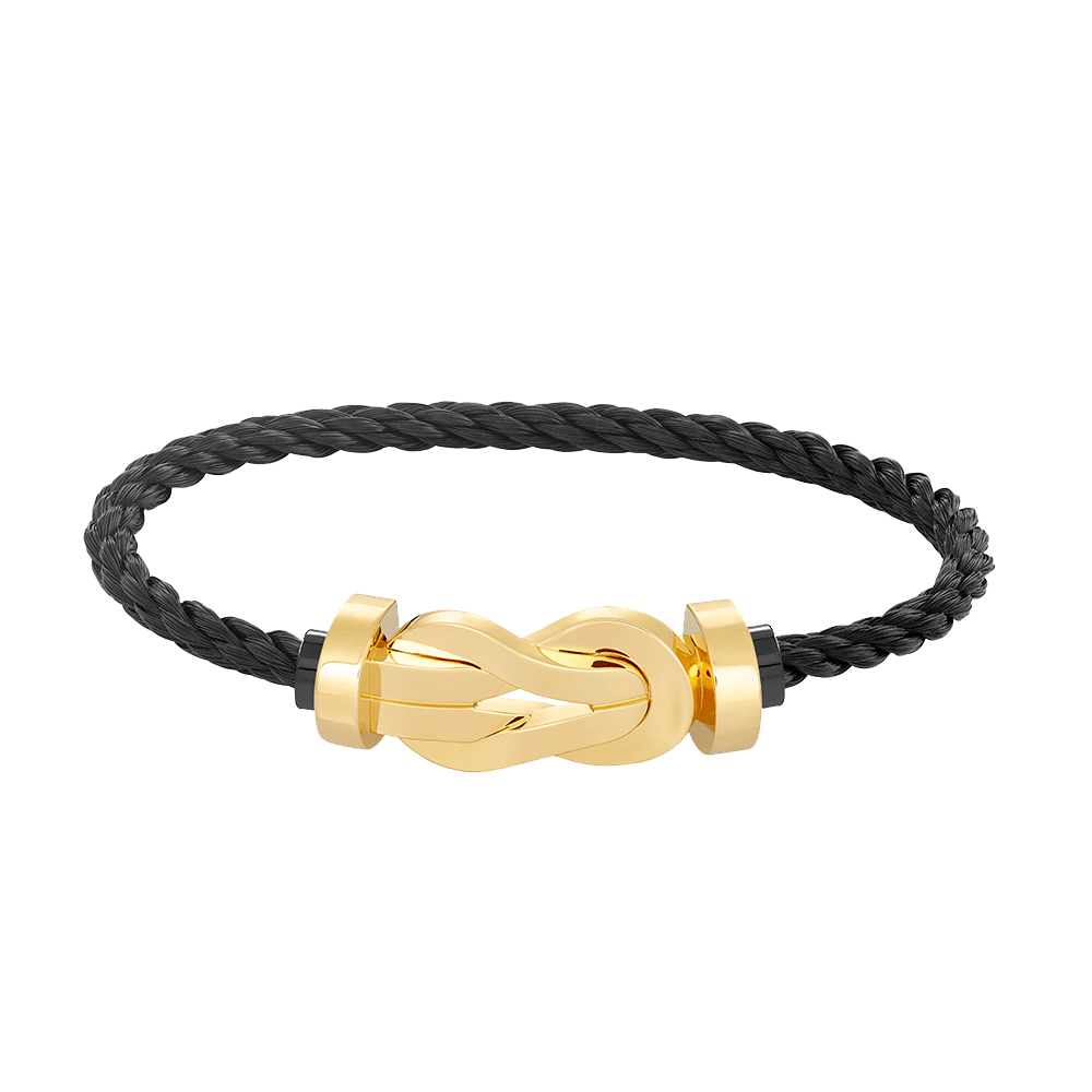 [Bling Jewelrys ]CHANCE LARGE 8 FIGURE BUCKLE NO DIAMOND BRACELET GOLD