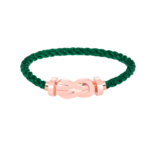 [Bling Jewelrys ]CHANCE LARGE 8 FIGURE BUCKLE NO DIAMOND BRACELET ROSE GOLD