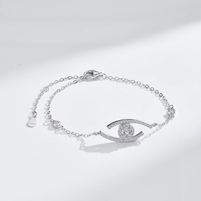[Bling Jewelrys]Lucky Eye Pave-Set Diamond Bracelet