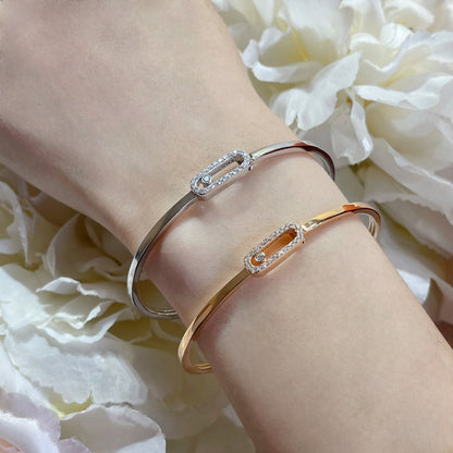 {
  "Bling Jewelrys": "ブリングジュエリー",
  "Move Uno pavé flex bangle medium": "Move Uno パヴェ フレックス バングル ミディアム"
}