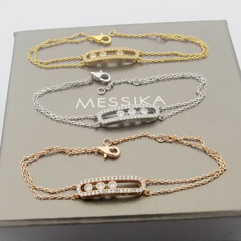 [Bling Jewelrys] Move Classique パヴェブレスレット