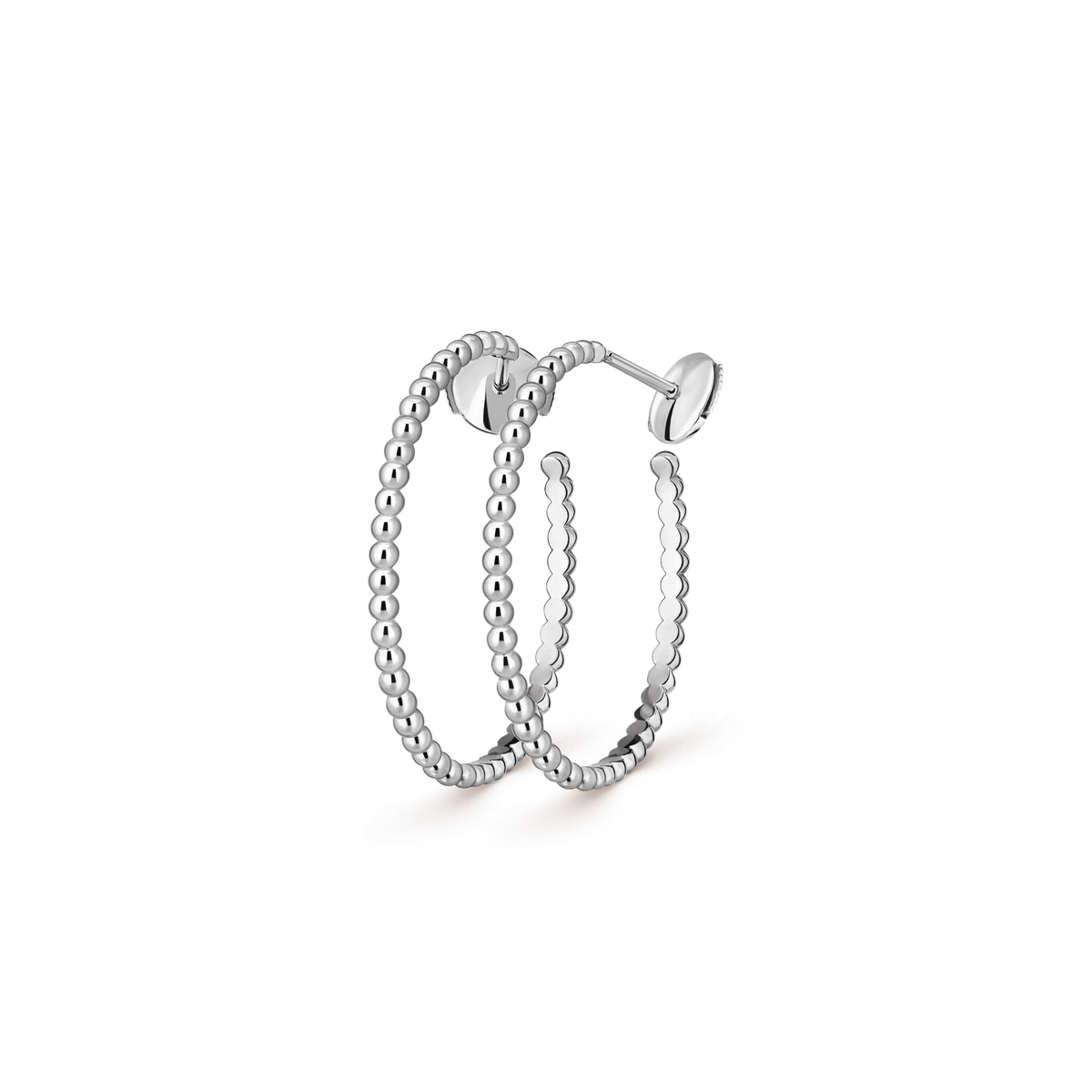 [Bling Jewelry] GLATTE KUGEL-OHRSTECKER