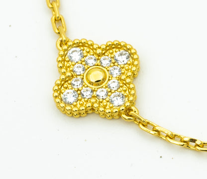 [Bling Jewelrys] KOLLEKTION: CLOVER 5 MOTIV LASER-ARMBAND