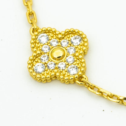 [Bling Jewelrys] KOLLEKTION: CLOVER 5 MOTIV LASER-ARMBAND
