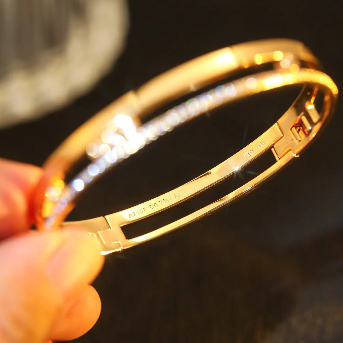 [Bling Jewelry] Move Romane Diamant-Armreif