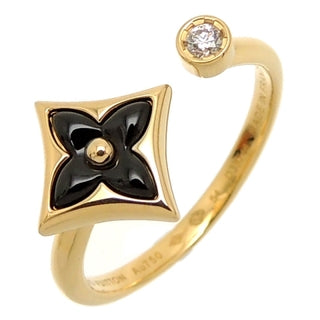 [Bling Jewelrys ]STAR 1 DIAMOND OPEN RING