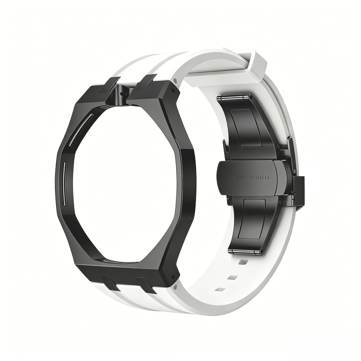 {
  "Bling Jewelrys": "ブリング・ジュエリー",
  "OAK POP BLACK STEEL CASE & SILICONE STRAP": "OAK POP ブラック・スチールケース＆シリコンストラップ"
}