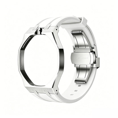 {"Bling Jewelrys":"ブリング・ジュエリー","OAK POP WHITE STEEL SILICONE STRAP":"オーク ポップ ホワイト スチール シリコンストラップ"}