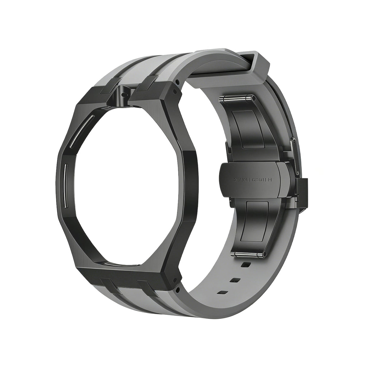 {
  "Bling Jewelrys": "ブリング・ジュエリー",
  "OAK POP BLACK STEEL CASE & SILICONE STRAP": "OAK POP ブラック・スチールケース＆シリコンストラップ"
}