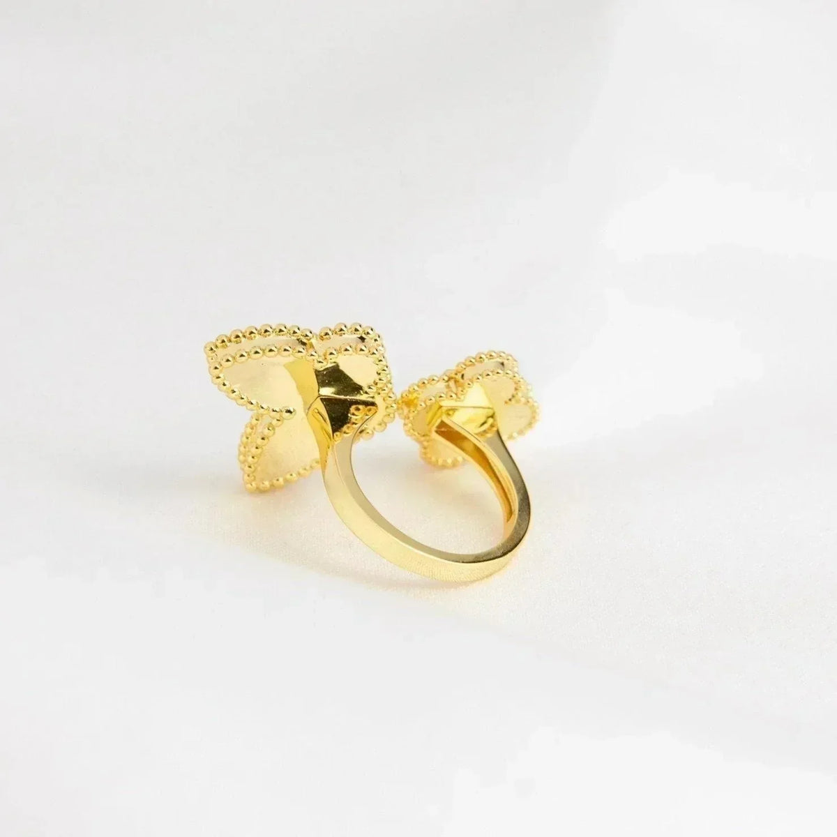 [Bling Jewelrys ]LUCKY BETWEEN THE FINGER RING