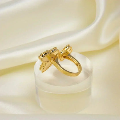 [Bling Jewelrys ]LUCKY BETWEEN THE FINGER RING