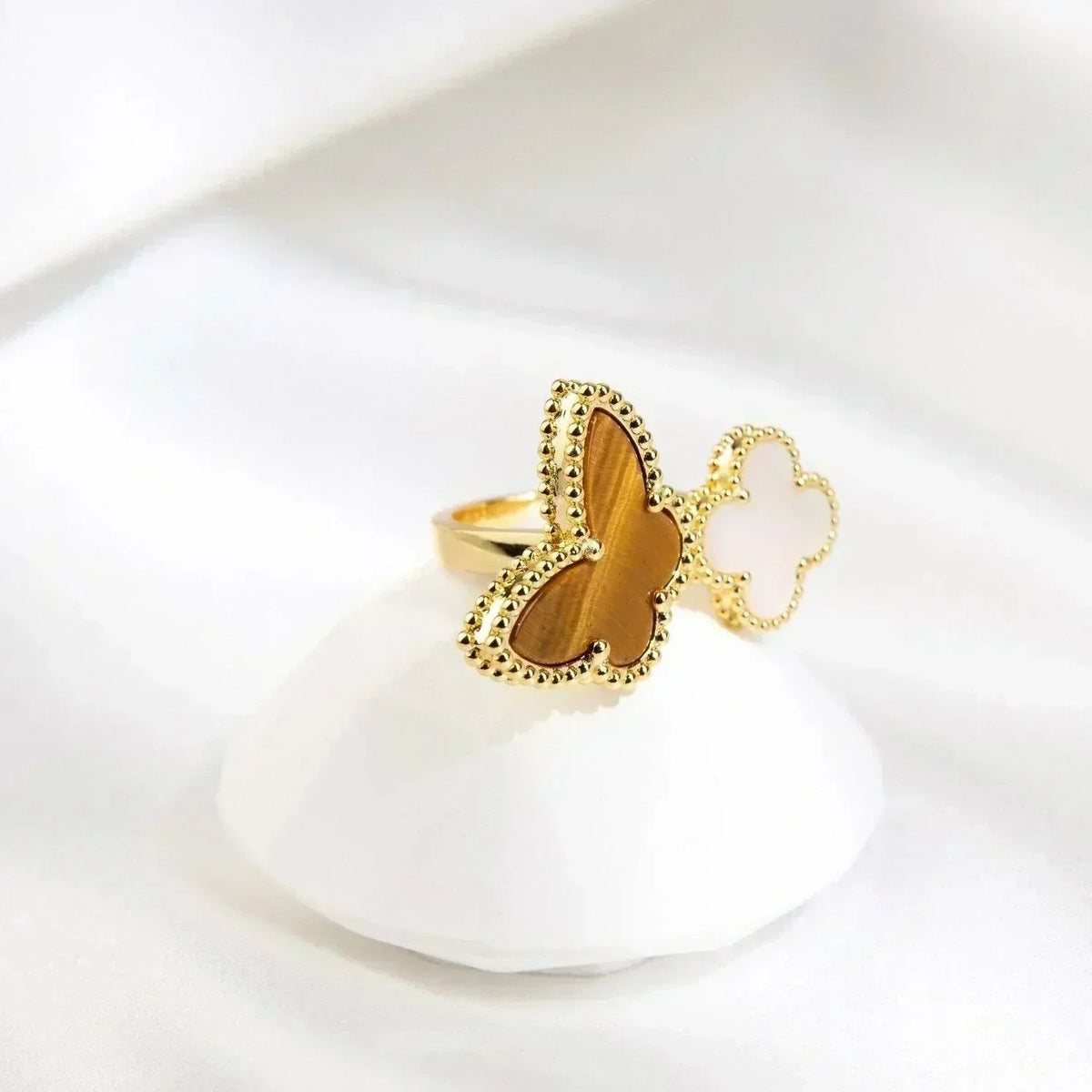 [Bling Jewelrys ]LUCKY BETWEEN THE FINGER RING