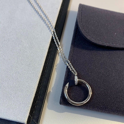 [Bling Jewelrys ]JUSTE NECKLACE SILVER
