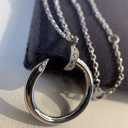 [Bling Jewelrys ]JUSTE NECKLACE SILVER