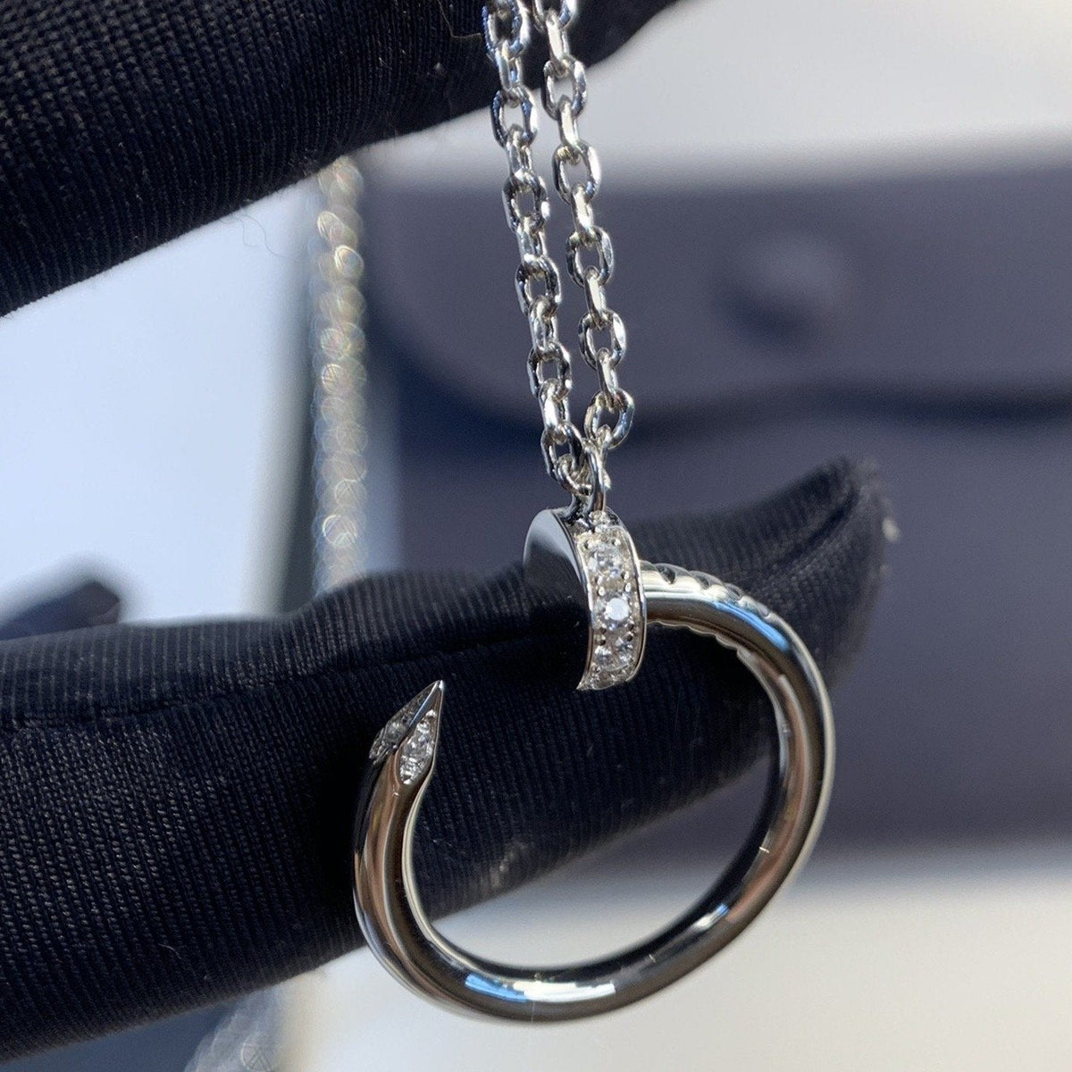[Bling Jewelrys ]JUSTE NECKLACE SILVER