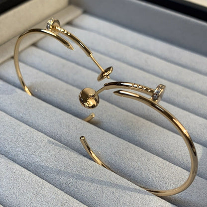 [Bling Jewelry] ジュスト イヤリング ゴールド ダイヤモンド 1.8mm