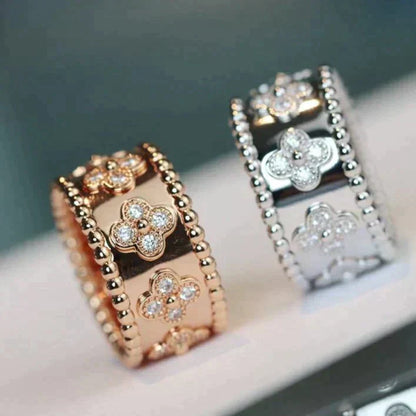 [Bling Jewelrys ]CLOVER KALEIDOSCOPE RING 10MM