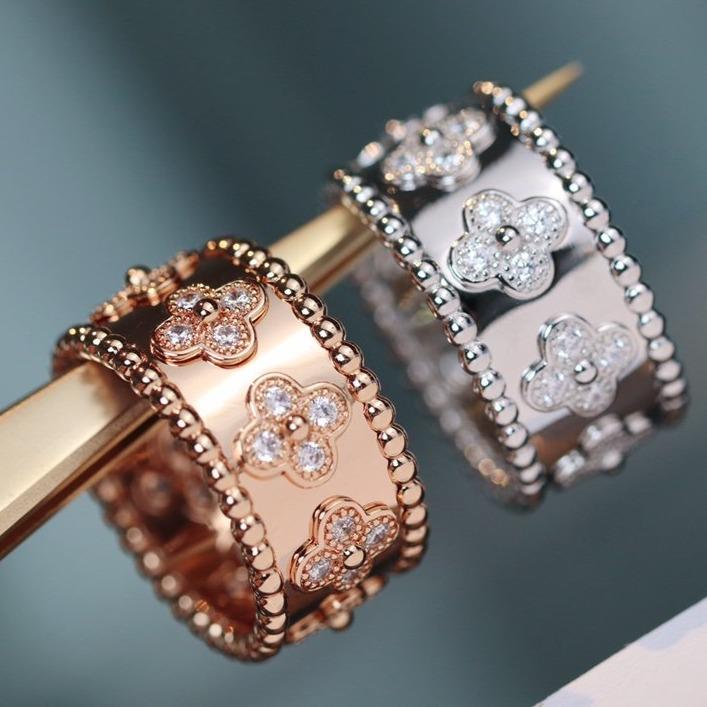 [Bling Jewelrys ]CLOVER KALEIDOSCOPE RING 10MM