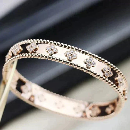 [Bling Jewelrys ]CLOVER BRACELET 8MM DIAMONDS