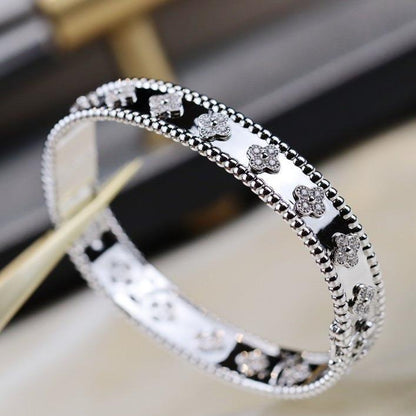 [Bling Jewelrys ]CLOVER BRACELET 8MM DIAMONDS