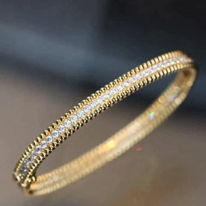 [Bling Jewelrys ]PERLEE DIAMANTARMBAND 1-REIHIG
