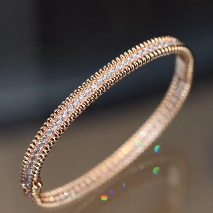 [Bling Jewelrys ]PERLEE DIAMANTARMBAND 1-REIHIG