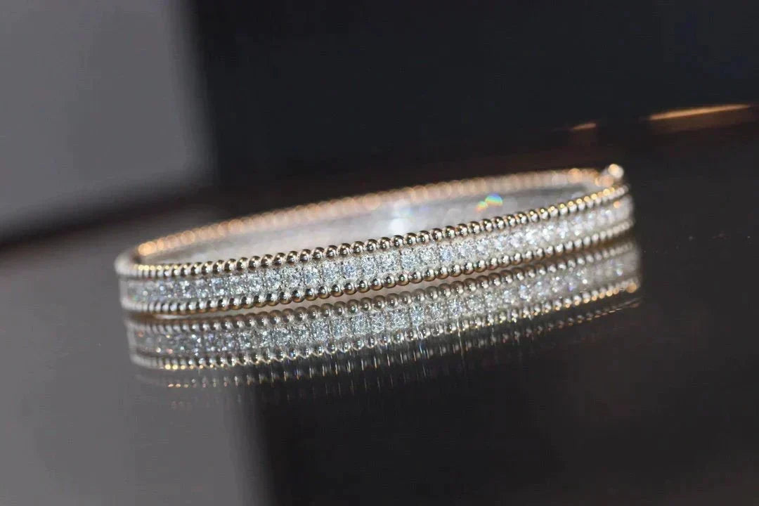 [Bling Jewelrys ]PERLEE DIAMANTARMBAND 1-REIHIG