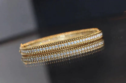[Bling Jewelrys ]PERLEE DIAMANTARMBAND 1-REIHIG