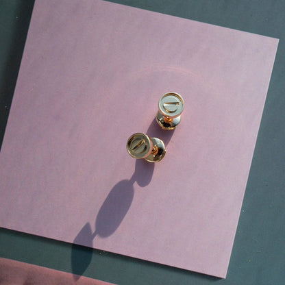 [Bling Jewelry] LIEBES-OHRRINGE ROSÉGOLD 10MM