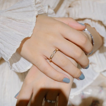 [Bling Jewelrys ]LOVE RING 2.65MM DIAMOND