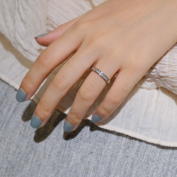 [Bling Jewelrys ]LOVE RING 2.65MM DIAMOND