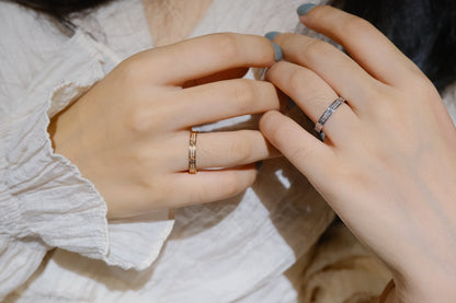[Bling Jewelrys ]LOVE RING 2.65MM DIAMOND