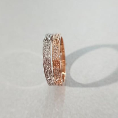 [Bling Jewelrys ]LOVE RING 2.65MM DIAMOND