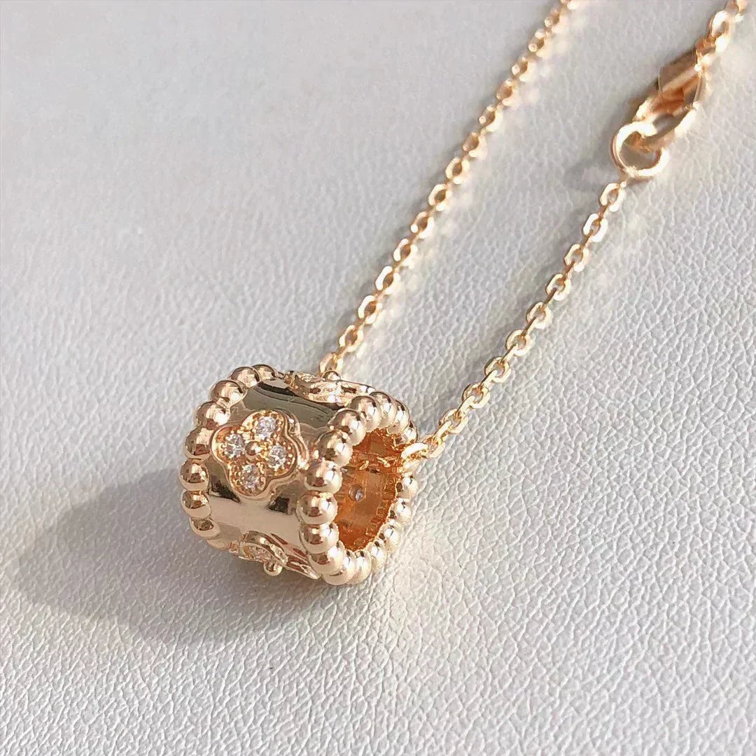 [Bling Jewelrys ]PERLEE PEDANT NECKLACE GOLD / ROSE GOLD