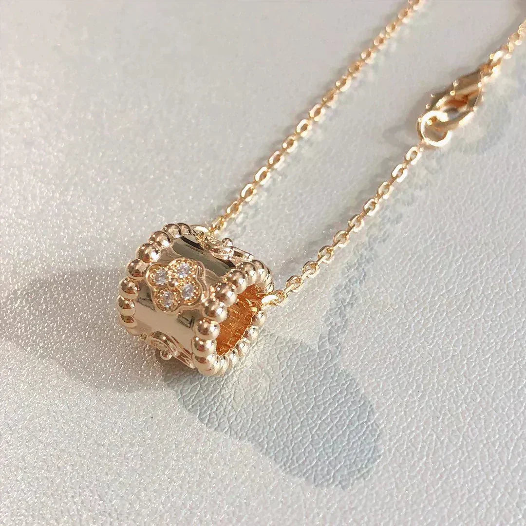[Bling Jewelrys ]PERLEE PEDANT NECKLACE GOLD / ROSE GOLD
