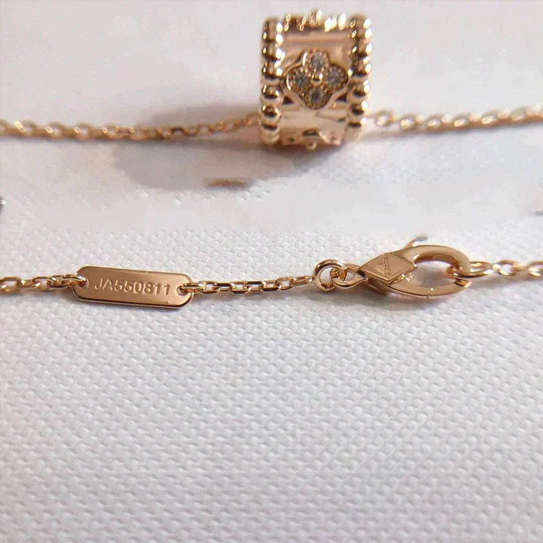 [Bling Jewelrys ]PERLEE PEDANT NECKLACE GOLD / ROSE GOLD