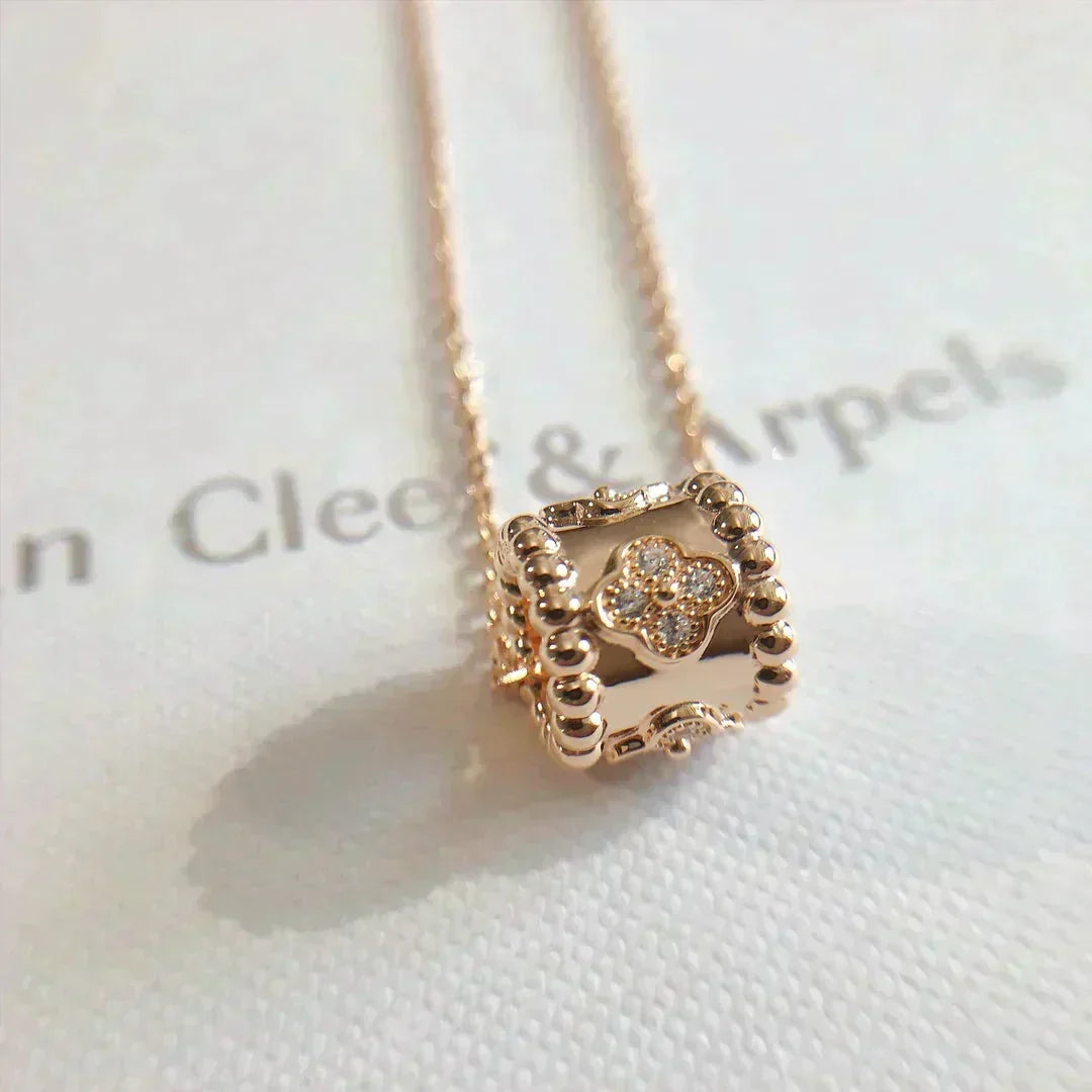 [Bling Jewelrys ]PERLEE PEDANT NECKLACE GOLD / ROSE GOLD