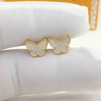 [Bling Jewelry] SÜSSE SCHMETTERLINGS-OHRSTECKER AUS PERLMUTT