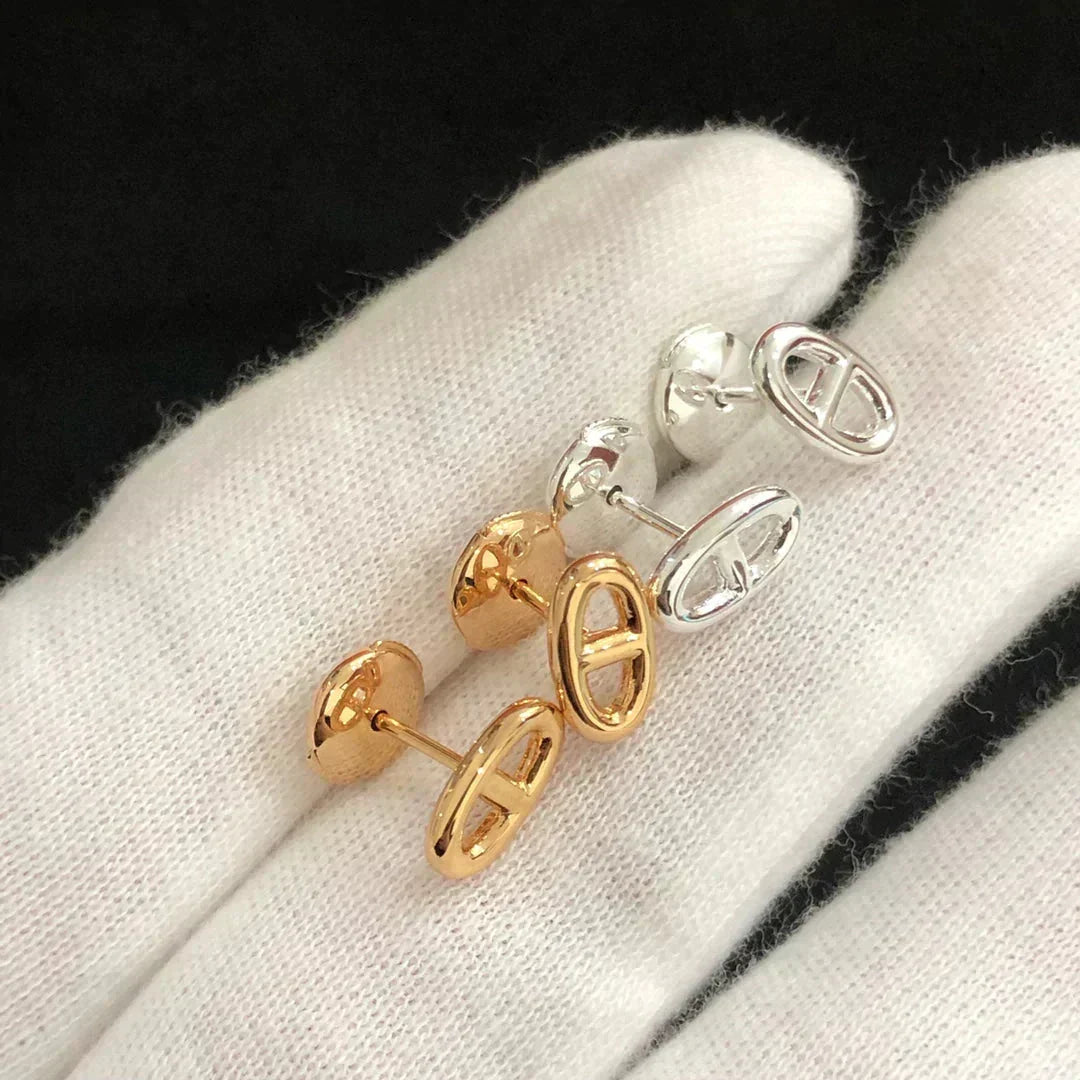 [Bling Jewelrys ]CHAINE SMALL EARRINGS GOLD AND SILVER