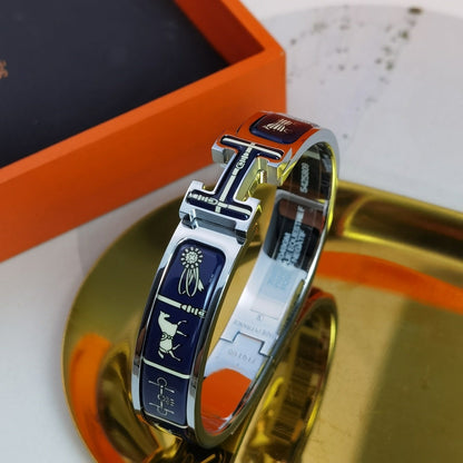 [Bling Jewelrys ]H COUVERTURES DARK BLUE BRACELET