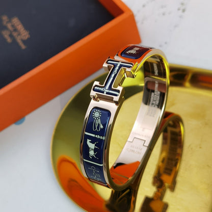 [Bling Jewelrys ]H COUVERTURES DARK BLUE BRACELET